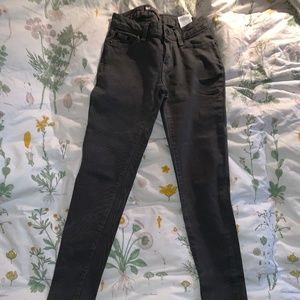 NWOT Levi 535 Jegging Legging Jeans 1 Dark Grey